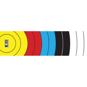 Bohning Arrow Wraps Target Face 4 in. Small 13 pk.