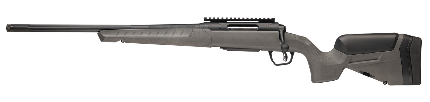 Savage Arms 32442 110 Trailblazer 270 Win 4+1 20" Fluted Barrel, Flat Dark Gray Adj LOP Synthetic Stock, Left Hand