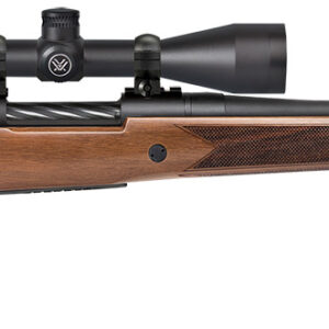 Mossberg 28059 Patriot  25-06 Rem Caliber with 5+1 Capacity, 22" Fluted Barrel, Matte Blued Metal Finish & Walnut Stock Right Hand (Full Size) Includes Vortex Crossfire II 3-9x40mm Scope