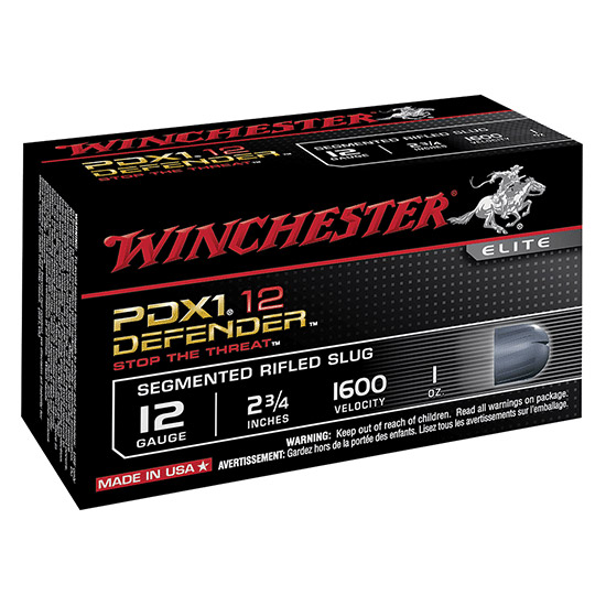 WIN DEFENDER 12GA 2.75 1OZ SLUG 10/10