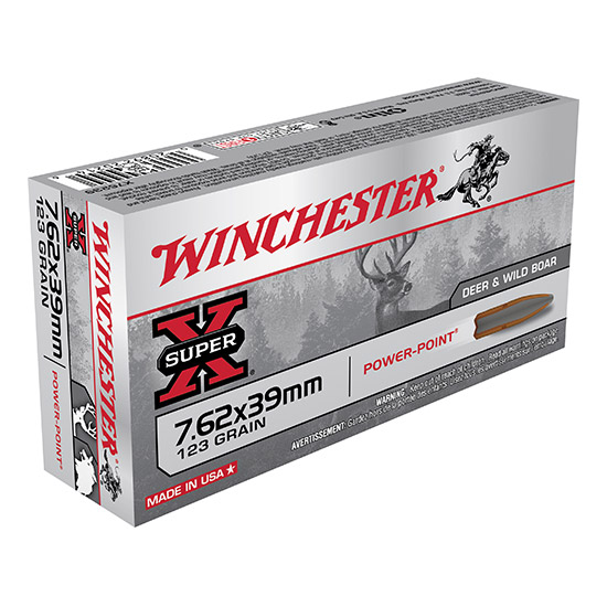 WIN POWER-POINT 7.62X39 123GR 20/10