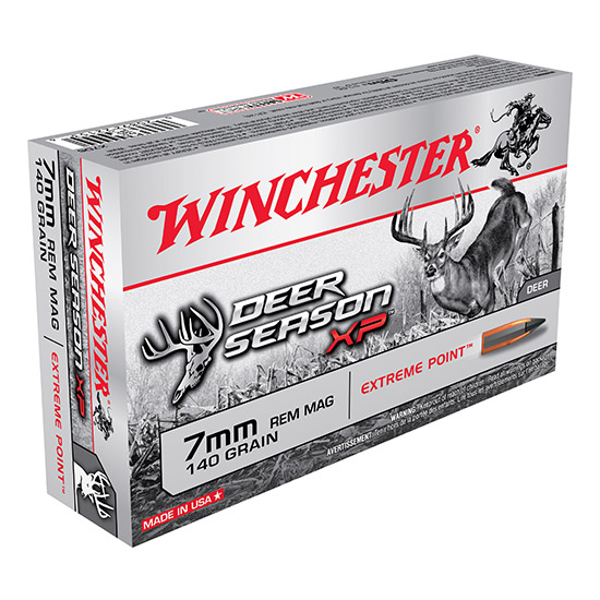 WIN DEER SEASON XP 7MMREM 140GR 20/10