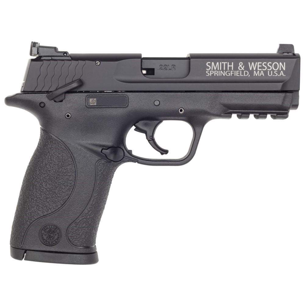Smith & Wesson M&P 22 Compact Handgun .22 LR 10rd Magazine 3.6″ Barrel Black