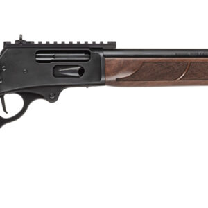 Smith & Wesson 14384 1854  45-70 Gov 6+1 20" Black Armornite Threaded Barrel, Black Armornite Picatinny Rail Receiver w/Picatinny Rail, Fixed Walnut w/Textured Grip Panels Stock, Thread Protector