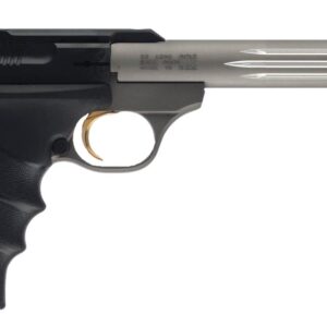 Browning 051461490 Buck Mark Lite *CA Compliant 22 LR 10+1 5.50" Matte Gray Fluted Barrel, Serrated Steel Slide, Matte Gray Aluminum Frame & Black Ultragrip RX Grips