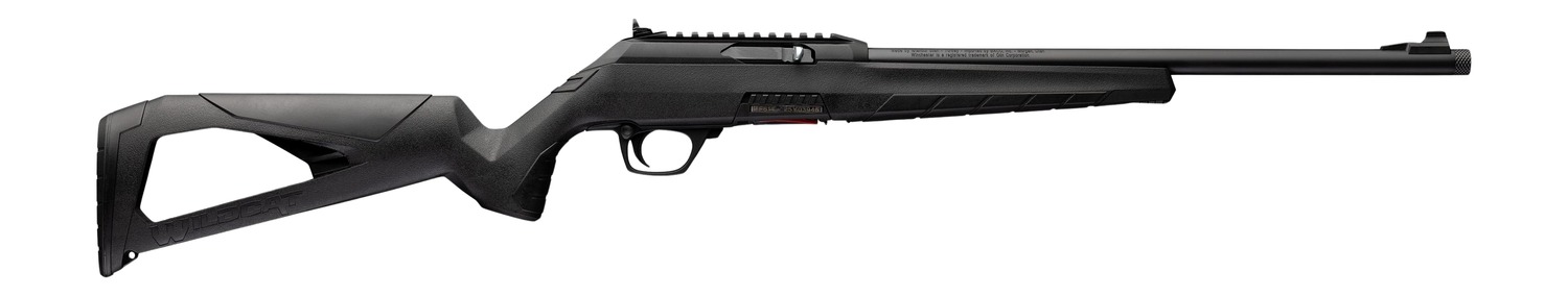 Winchester Repeating Arms 521170102 Wildcat Shadow SR 22 LR 10+1 16.50″ Matte Blued Threaded Barrel, Black Polymer Receiver w/Picatinny Rail, Black Fixed Polymer Stock, Ambidextrous