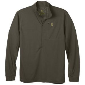 Browning Early Season 3/4 Zip Shirt - Major Brown S