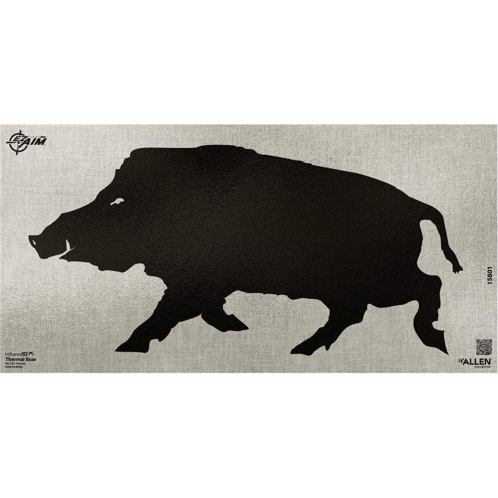 Allen EZ Aim Thermal ID Boar Paper Target 24″x12″ Grey