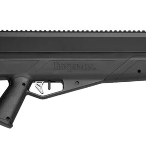 Benjamin BPBM3S Bulldog M357 PCP 357 Pellet 5 Shot Black Lothar Walther Barrel, Black Receiver w/Picatinny Rail, Fixed Bull Black Stock