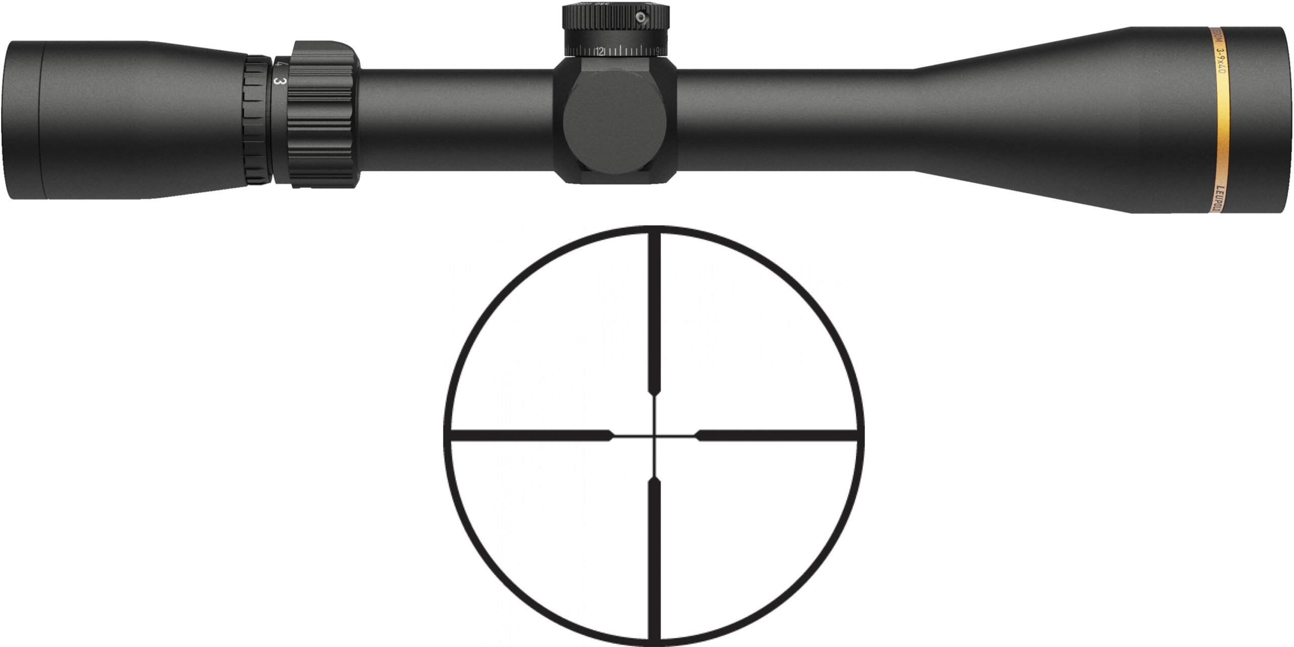 LEU VX-FR 350LGD 3-9X40 DUPLEX