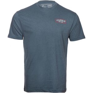 Leupold Badge Short Sleeve Shirt Indigo M