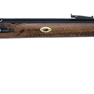 Traditions R2390801 Hawken Woodsman 50 Cal Flintlock 28" Octagonal, Blued Barrel/Rec, Hardwood Stock, Double Set Triggers, Brass Accents, Adjustable Sight