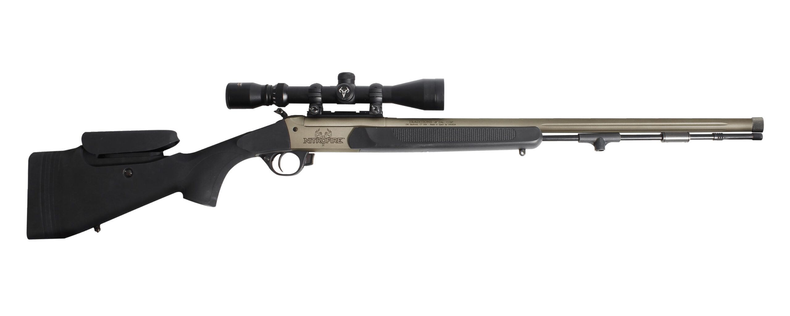 TRADITIONS NITROFIRE PRO 50CAL TNG/BK SCP