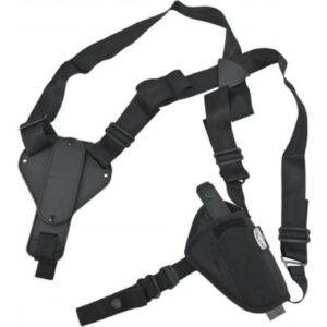 Uncle Mike's Plain Black Nylon Shoulder Holster 8716 AM#16