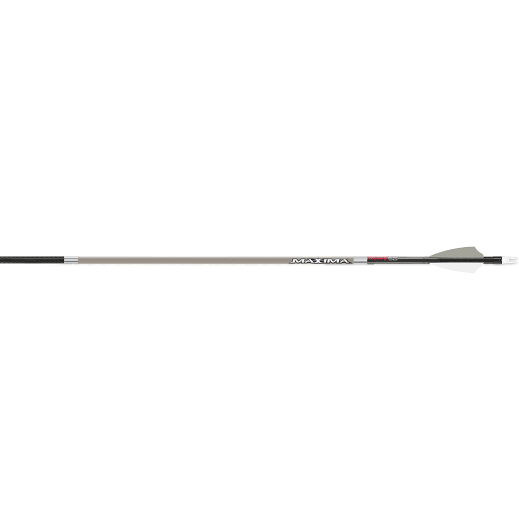 Carbon Express Maxima Red 6mm Stone Gray Arrows 350 6 pk.