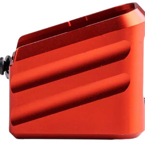 Cross Armory CRG+0MEG19RD Magazine Extension Fits Glock 19/23/32 Gen 1-5 Red Aluminum