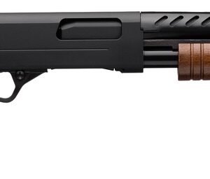 Winchester Repeating Arms 512418395 SXP Trench Pump 3" 5- 2.75" Shells 18" Matte Black Heat Shield Barrel, Matte Black Aluminum Alloy Drilled & Tapped Receiver, Fixed Satin Hardwood Stock