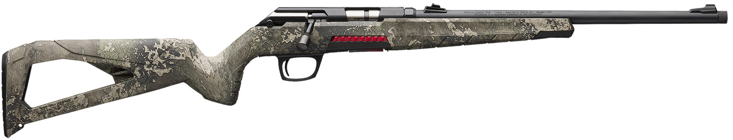 Winchester Repeating Arms 5252071003 Xpert Strata SR Full Size 21 Sharp 10+1 16.50″ Matte Black Steel Threaded Barrel & Drilled & Tapped Steel Receiver, Picatinny Rail Forend, TrueTimber Strata Adj Ch