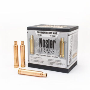 Nosler Brass 300 WBY - 50 Count Reloading Brass