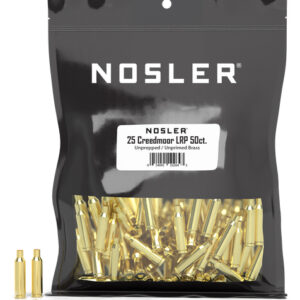 Nosler 25 Creedmoor Bulk Brass - 50 Count