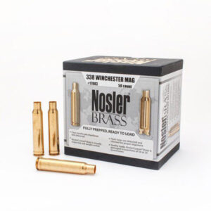 Nosler Brass 338 Win Mag - 50 Count