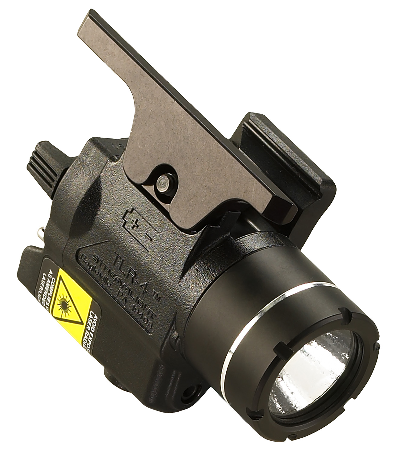 Streamlight 69241 TLR-4 Gun Light  Black 170 Lumens White C4 LED/Red Laser HK USP Compact