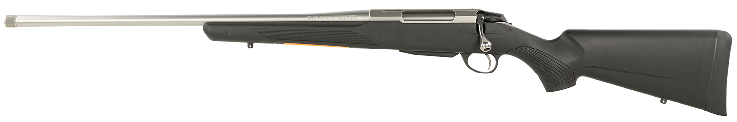 Tikka JRTXB41520MT T3 Lite Full Size 243 Win 3+1 20" Stainless Threaded Barrel, Drilled & Tapped Stainless Steel Receiver, Fixed Black Synthetic Stock, Left Hand