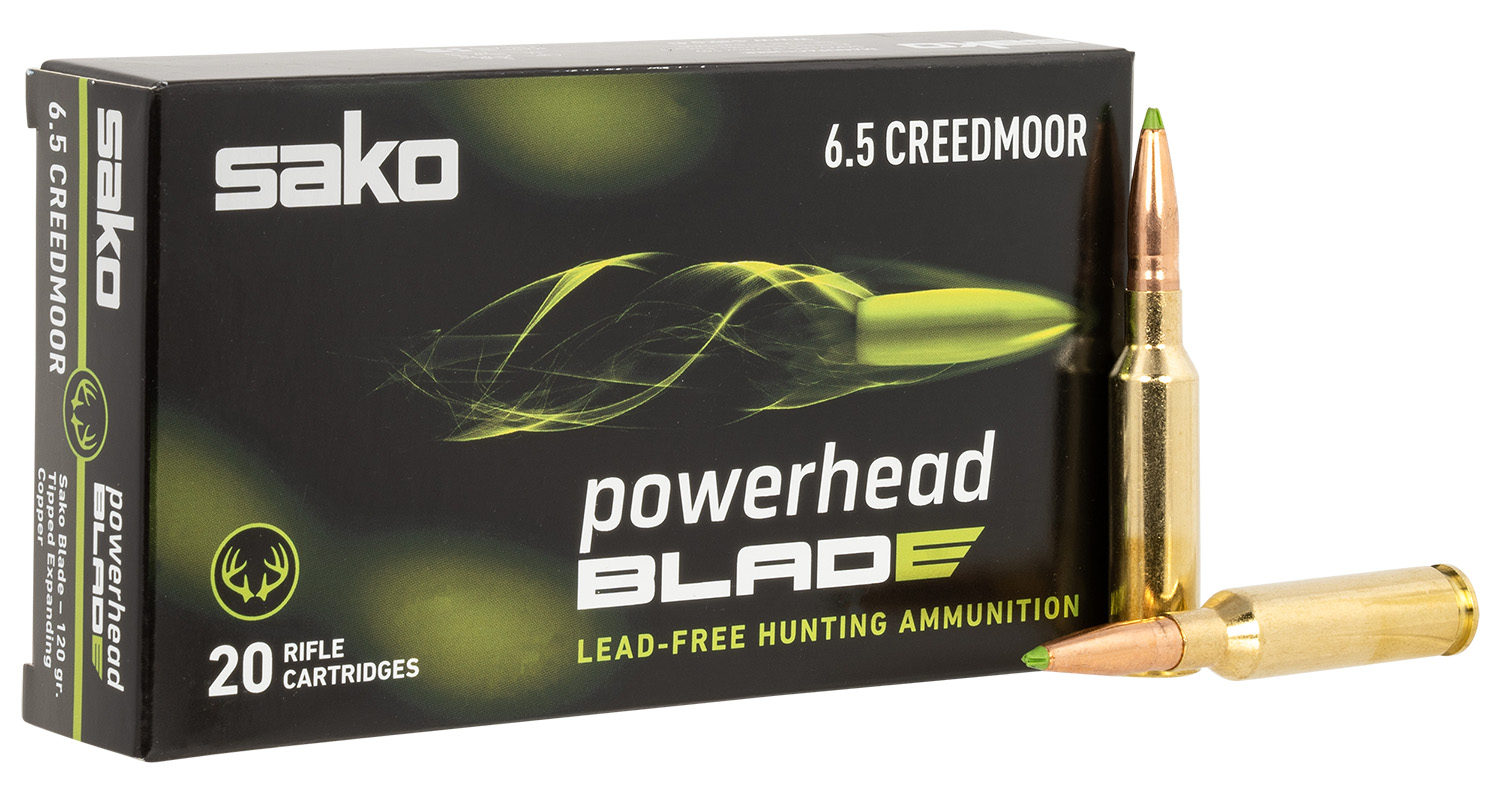 SAKO (TIKKA) PowerHead Blade 6.5 Creedmoor 120gr Ammo