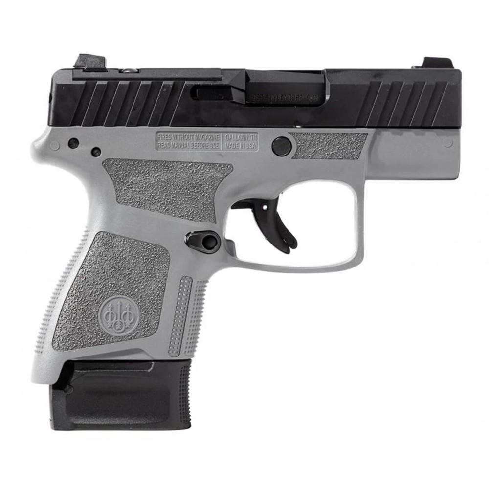 Beretta APX-A1 Handgun 9mm Luger 8rd Magazine 2.9″ Barrel Black Slide and Grey Frame