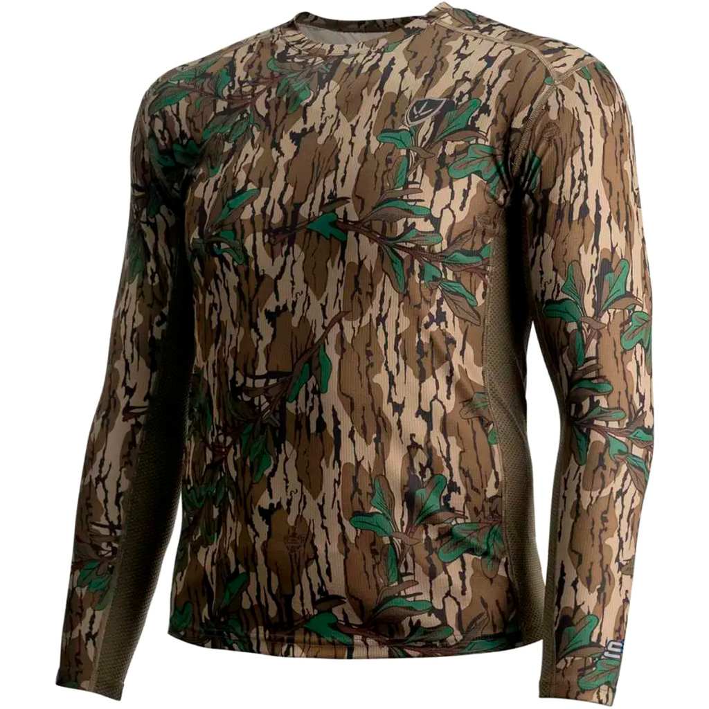 Blocker Finisher Turkey LS Performance Tee MO Greenleaf Medium - Image 3