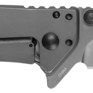 Kershaw 1555TIX Cryo  2.75" Folding Drop Point Plain Gray TiN 8Cr13MoV SS Blade Gray PVD Stainless Steel Handle Clamshell Packaging