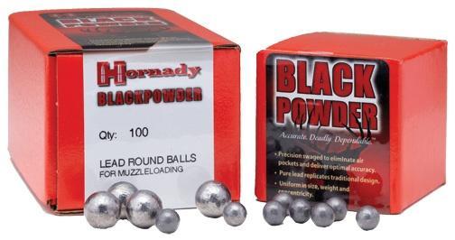 Hornady Lead Round Ball .50 cal .495" 100/ct