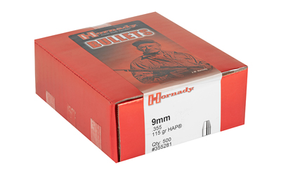 HRNDY HAP 9MM .355 115GR 500CT - Image 2