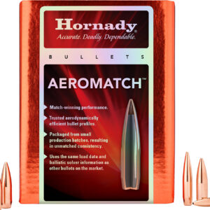 Hornady 305071 30Cal .308 168gr Hollow Point Boat Tail 500 Per Box/6 Case