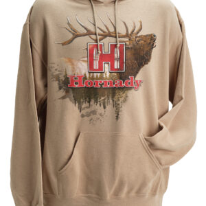 Hornady 99612S Elk Small Tan/Khaki Hoodie Poly-Cotton