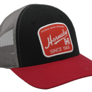Hornady 99216 Black Red Mesh Cap
