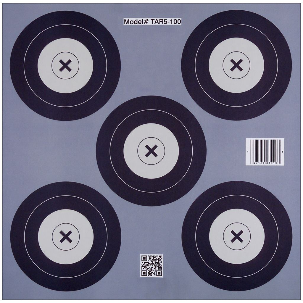 30-06 Paper Targets 5 Spot 100 pk.