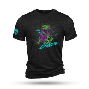 Nine Line T-Rex Short Sleeve Shirt Black Triblend XL