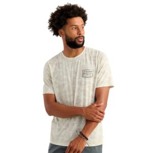 Huk Drift Performance Short Sleeve Shirt - Silver Birch Camo 2XL