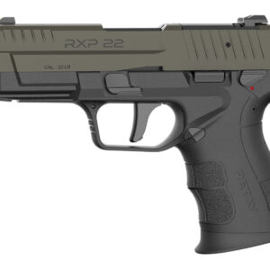 Retay USA RXP22BLKODSL13TH RXP 22 LR 13+1 4" Threaded Barrel, OD Green Cerakote Optic Ready/Serrated Slide, Black Cerakote Polymer Frame w/Accessory Rail, RMR/RMSc Footprint