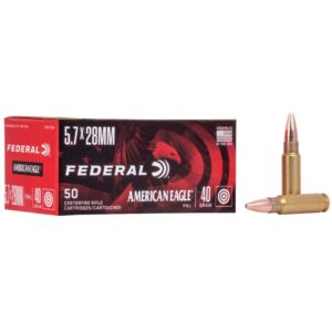 Federal American Eagle 5.7x28mm Rifle Ammunition - 500 ct