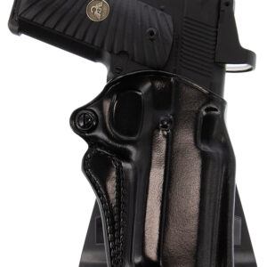 Galco SM2-652B Speed Master 2.0 OWB Black Leather Paddle Fits Mossberg MC1sc/Ruger Max-9/S&W M&P Shield Plus/Shield 3"9/40 & 2.0 9/40 Right Hand