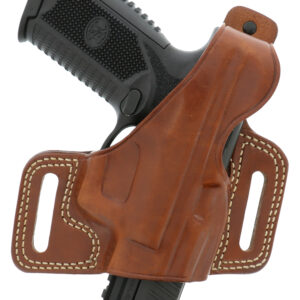Galco SIL212 Silhouette OWB Tan Leather Holster for 1911