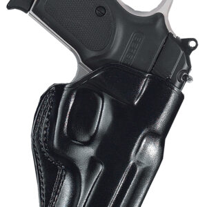 Galco SG456B Stinger  OWB Black Leather Belt Loop Fits Bersa Thunder Right Hand