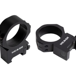 Weaver Mounts 99523 Precision Tactical  Black Aluminum 30mm Tube Extra High