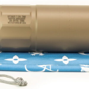 Griffin Suppressor Optimus 7 Dual Lok FDE - .30 Cal