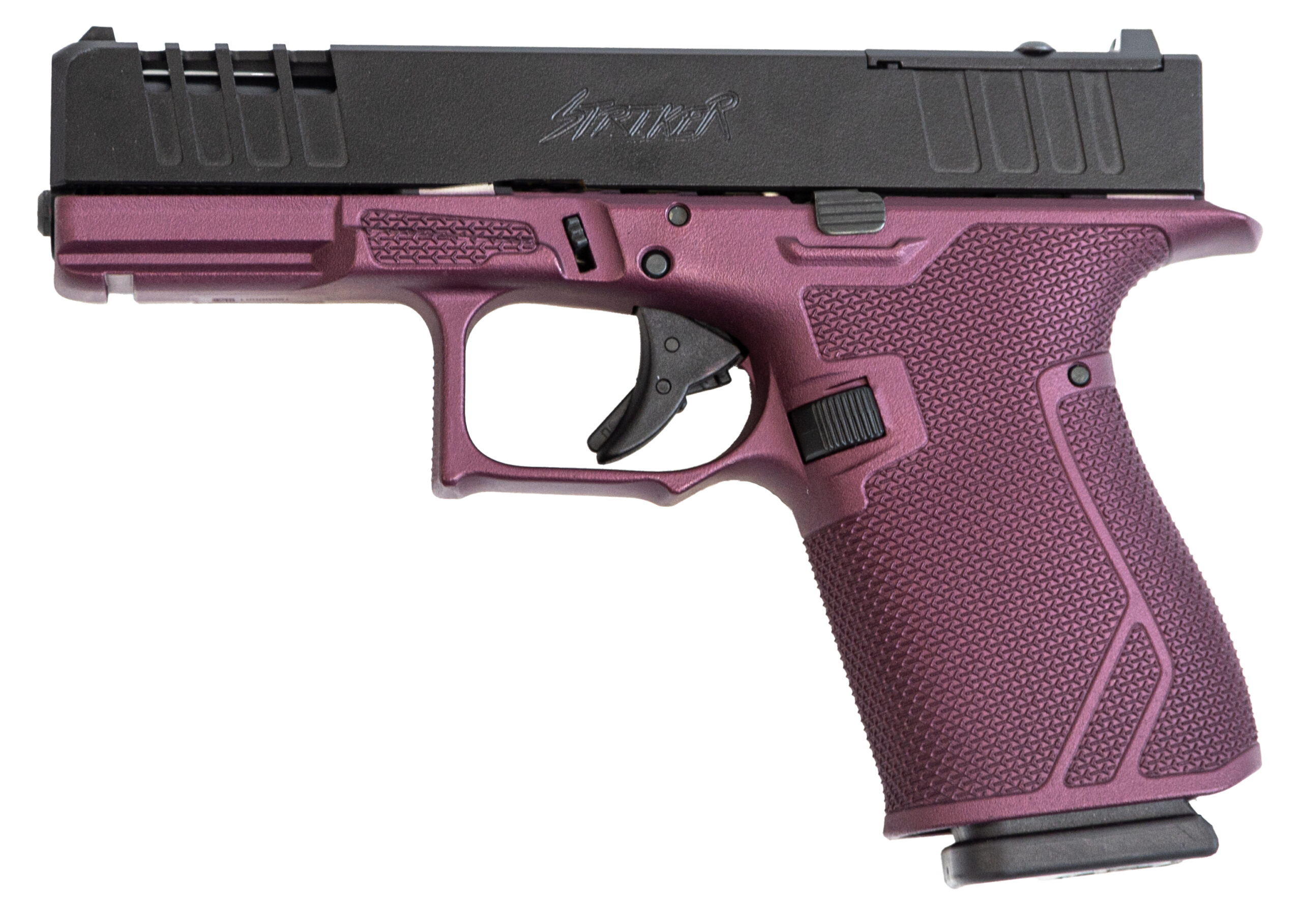 GLFA 19 Striker 9mm Semi-Auto Handgun - Black Cherry