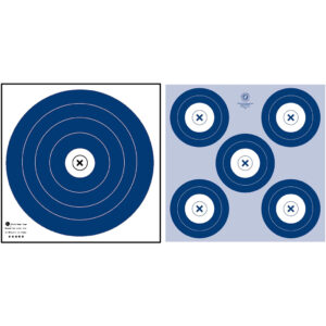 Maple NFAA Dual 1-Spot/5-Spot Target 25 pk.