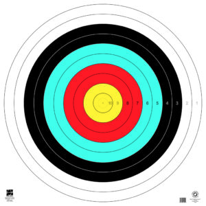 Maple Leaf Target Face Tag Weight 122 cm. 15 pk.