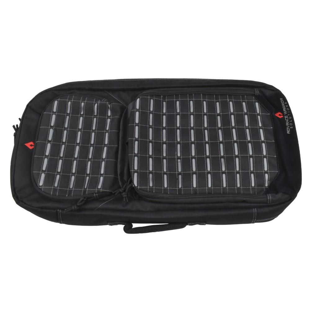 Advance Warrior Solutions Frame 28″ Handgun Case with Backpack Strap Black with Grey